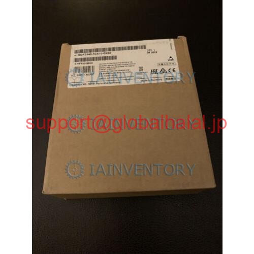 新品【日本の首都発★適当お願いごと書★代引可】Siemens 6キーパー7343-1CX10-0XE0 SIMATIC 【６ヶ月引き受ける】