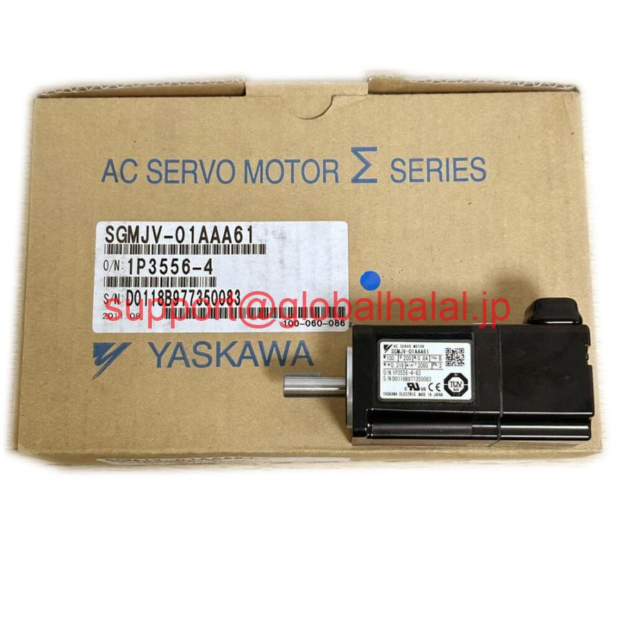 新品【東京発★適格請求書★代引可】YASKAWA ACサーボモーターSGMJV-01AAA61 SGMJV01AAA61 【６ヶ月保証】
