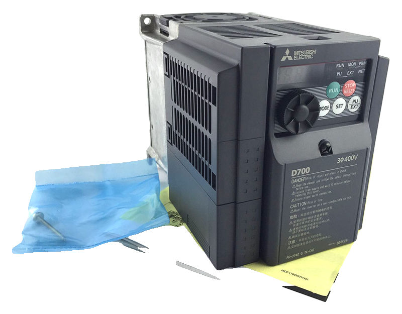 新品【東京発★適格請求書★代引可】1x三菱インバーターFR-D740-3.7K-CHT 3.7KW 380V新品 【6ヶ月保証】|Global Halal Japan