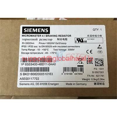 新品【日本の首都発★適当お願いごと書★代引可】Siemens 6SE6400-4BD11-0AA0 6SE6 400-4BD11-0AA0 【６ヶ月引き請ける】