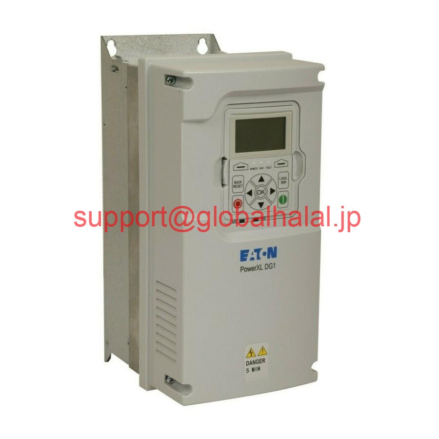 新品【東京発★適格請求書★代引可】Eaton DG1-343D3FB-C21C可変FREQドライブ、1.5HP、3.3A、キーパッドと3-PHの場合 【６ヶ月保証】｜Global Halal Japan