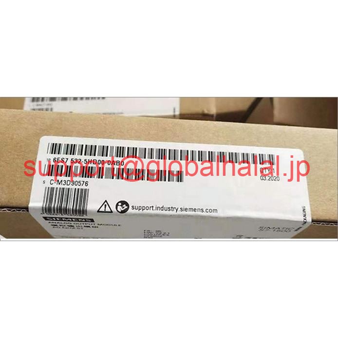 新品【東京発★適格請求書★代引可】Siemens 6ES7 532-5HD00-0AB0 6ES7532-5HD00-0AB0 S7-1500アナログ出力モジュールUS 【６ヶ月保証】
