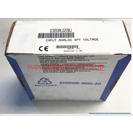 新品【東京発★適格請求書★代引可】GE FANUC IC693ALG220 4PTアナログ入力モジュールボックス 【６ヶ月保証】