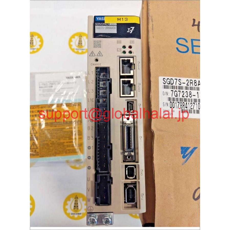 新品【日本の首都発★適当お願いごと書★代引可】YASKAWA SERVOPACK SGD7S-2R8AA0A SIGMA 7 ETHERCAT 400W 【６ヶ月引きうける】