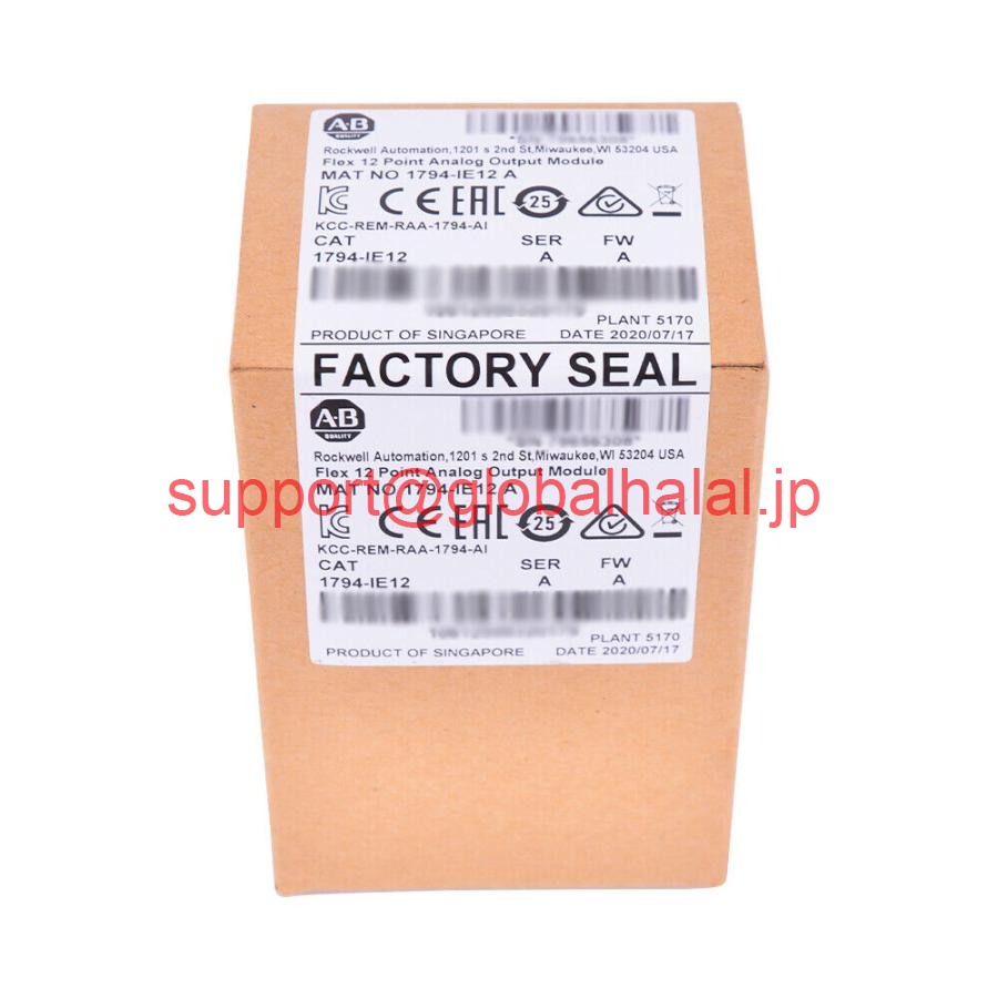 新品【日本の首都発★適当お願いごと書★代引可】密封されたAB Allen Bradley 1794-IE12 Flex 12尖んがりアナログインプットモデュール1794IE12 【６ヶ月引き受ける】