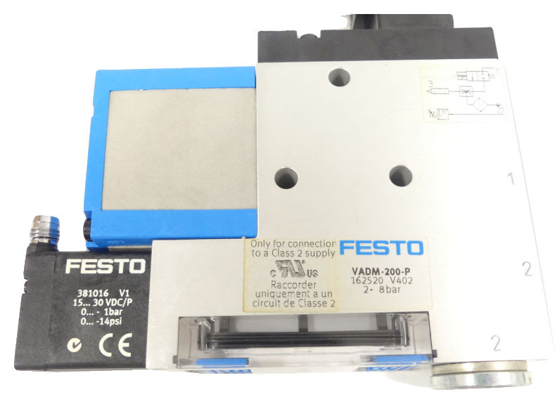 新品【東京発★適格請求書★代引可】FESTO真空発電機VADM-200-P 162520 【６ヶ月保証】｜Global Halal Japan