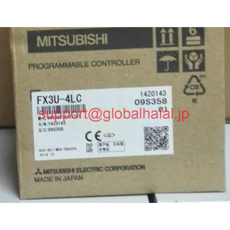 新品【東京発★適格請求書★代引可】三菱FX3U-4LC PLCモジュールFX3U4LC 【6ヶ月保証】|Global Halal Japan