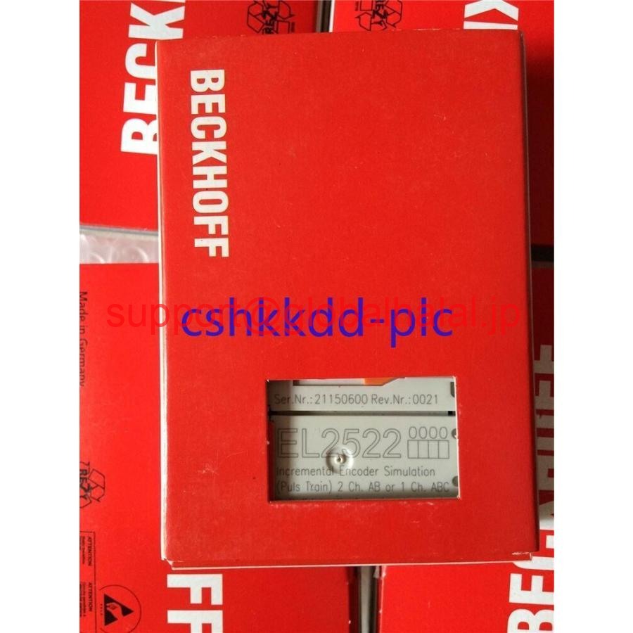 新品【東京発★適格請求書★代引可】ベッコフ EL2522 EL 2522 モジュール PLC 【６ヶ月保証】