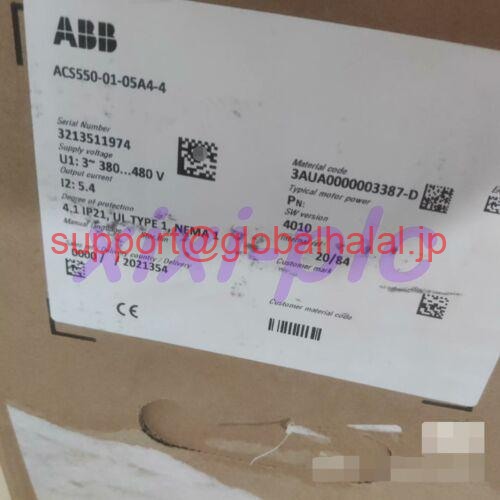 新品【日本の首都発★適当お願いごと書★代引可】ABB ACS550-01-05A4-4周波数変換器 【６ヶ月引きうける】