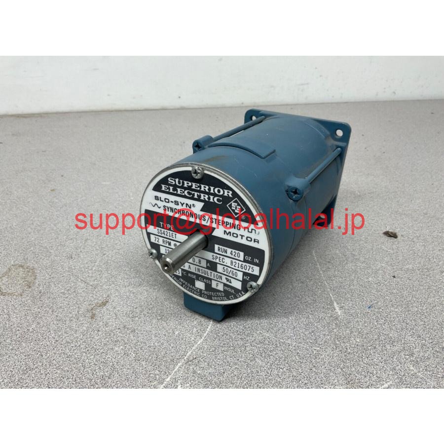 新品【日本の首都発★適当お願いごと書★代引可】No Box Superion Electric Slo-Syn SS421et同時発生ステッピングモーター。 120VAC 【６ヶ月引き受ける】