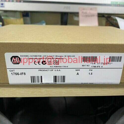 新品【日本の首都発★適当お願いごと書★代引可】工業プラント密閉ab 1756-if8 / a Controllogix 8尖んがりA / Iアナログインプットモデュール 【６ヶ月引き請ける】