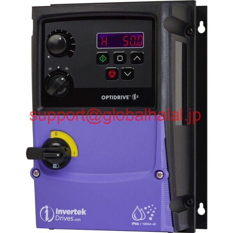 新品【東京発★適格請求書★代引可】ODE-3-120070-301B-2.0HP 7.0A 200V-240V 3PH/3PH-NEMA 4X-VFDEXCHANGE 【６ヶ月保証】｜Global Halal Japan