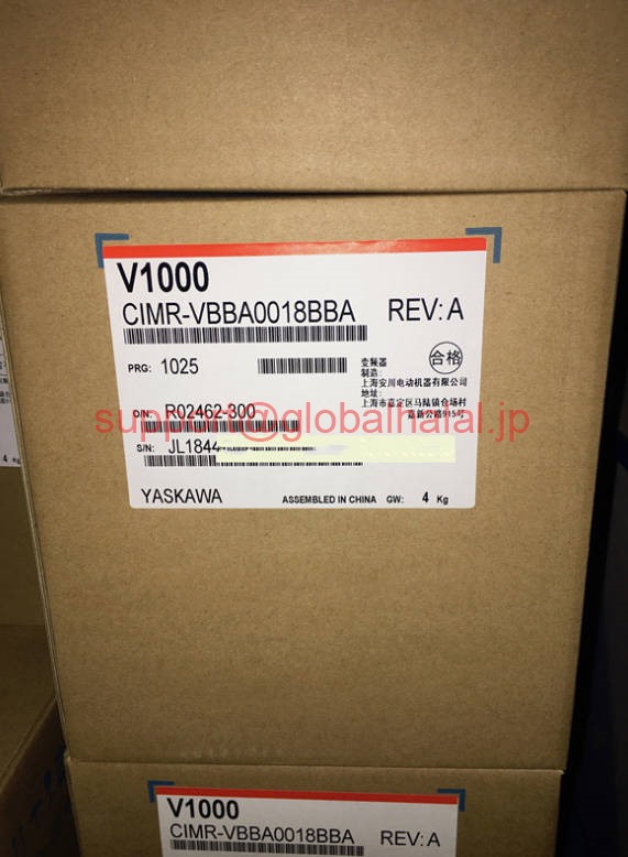 新品【東京発★適格請求書★税込】YASKAWA / 安川電機 CIMR-VBBA0018BBA コンバーター【6ヶ月保証】|Global Halal Japan