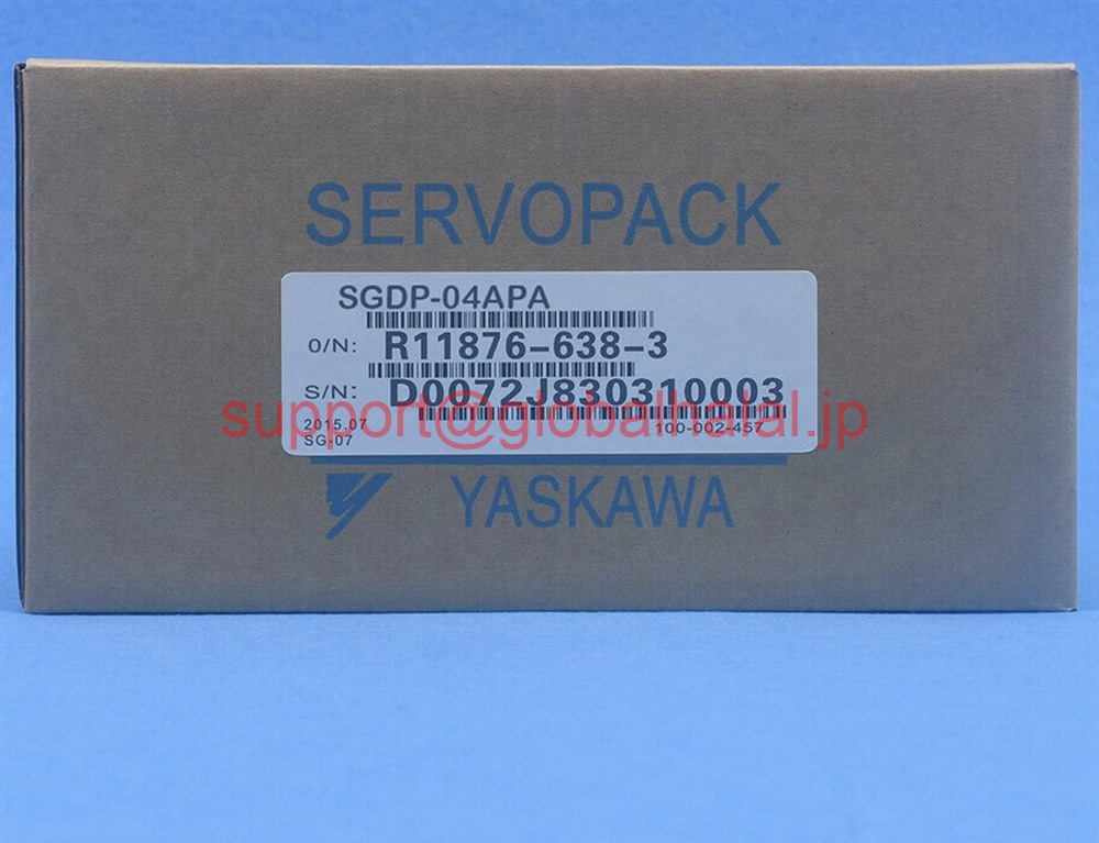 新品【東京発★適格請求書★税込】YASKAWA / 安川電機 SGDP-04APA サーボドライバー【６ヶ月保証】｜Global Halal Japan
