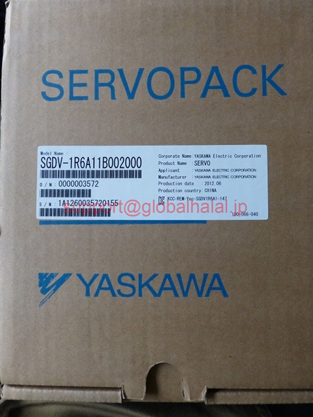 新品【日本の首都発★適当お願いごと書★税込】YASKAWA / 安川電機 SGDV-1R6A11A002000 サーボ１番ウッド【６ヶ月引き請ける】 その他-パソコン・周辺機器