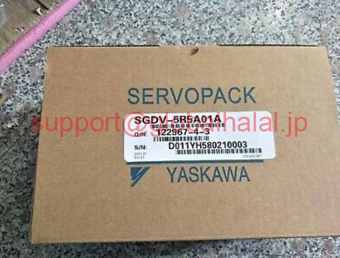 新品【東京発★適格請求書★税込】YASKAWA / 安川電機 SGDV-5R5A01A サーボドライバー【6ヶ月保証】|Global Halal Japan