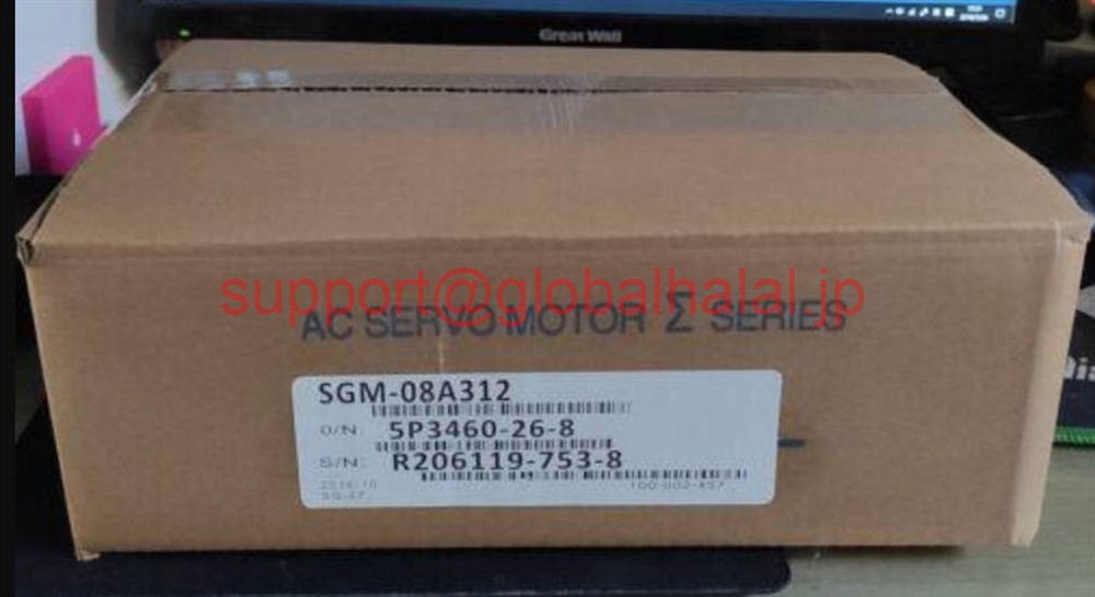 新品【日本の首都発★適当お願いごと書★税込】YASKAWA / 安川電機 SGM-08A312 サーボ原動機【６ヶ月引き受ける】