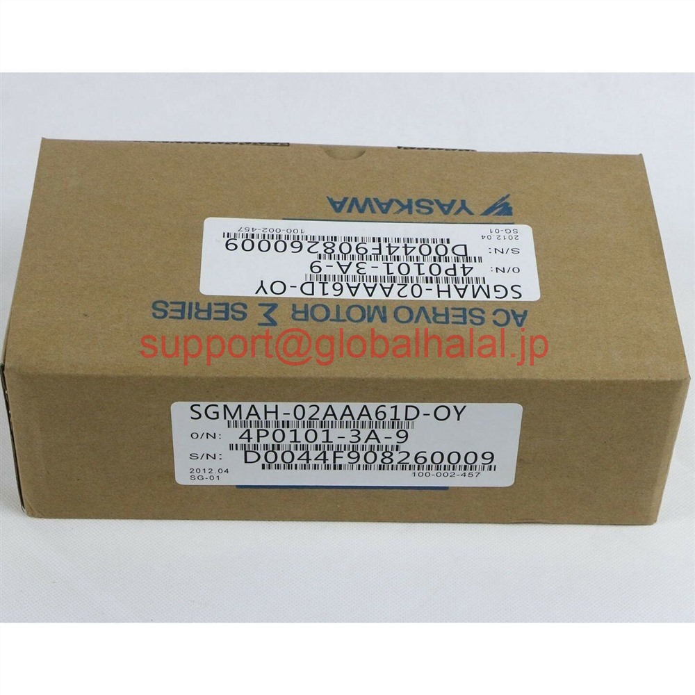 新品【日本の首都発★適当お願いごと書★税込】YASKAWA / 安川電機 SGMAH-02AAA61D-OY サーボ原動機【６ヶ月引き受ける】