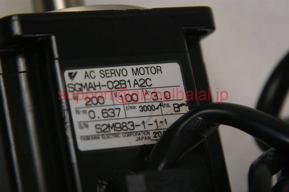 新品【東京発★適格請求書★税込】YASKAWA / 安川電機 SGMAH-02B1A2C サーボモーター【６ヶ月保証】