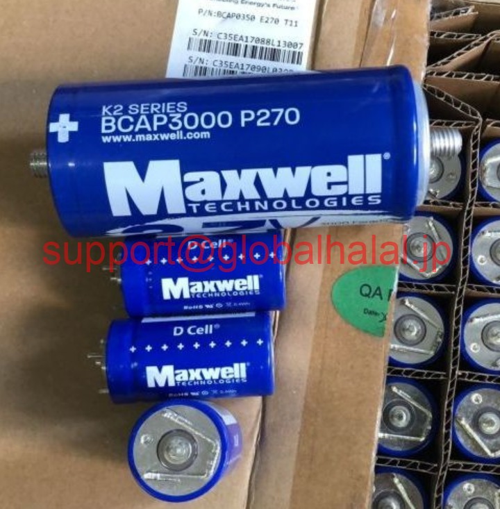 新品【東京発★適格請求書★代引可】Maxwell 2.7V3000F 16V500F 6/Group FaradsスーパーコンデンサBCAP3000＃に適しています＃ 【６ヶ月保証】