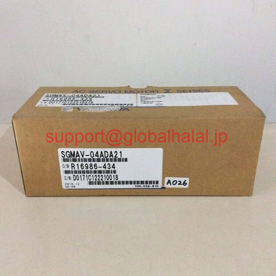 新品【東京発★適格請求書★代引可】1PC NEW YASKAWA SGMAV-04ADA21サーボモーターSGMAV04ADA21 【6ヶ月保証】|Global Halal Japan