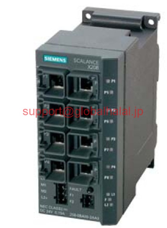 新品【東京発★適格請求書★代引可】Siemens 6GK5208-0BA00-2AA3 MODULE NEW 【６ヶ月保証】