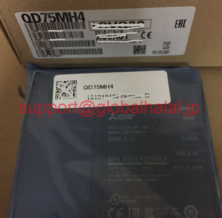 新品【東京発★適格請求書★代引可】Mitsubishi QD75MH4 PLC Module 【6ヶ月保証】|Global Halal Japan