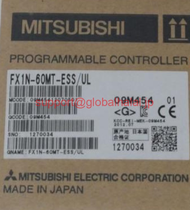新品【東京発★適格請求書★代引可】Mitsubishi PLC FX1N-60MT-ESS/UL NEW 【6ヶ月保証】|Global Halal Japan