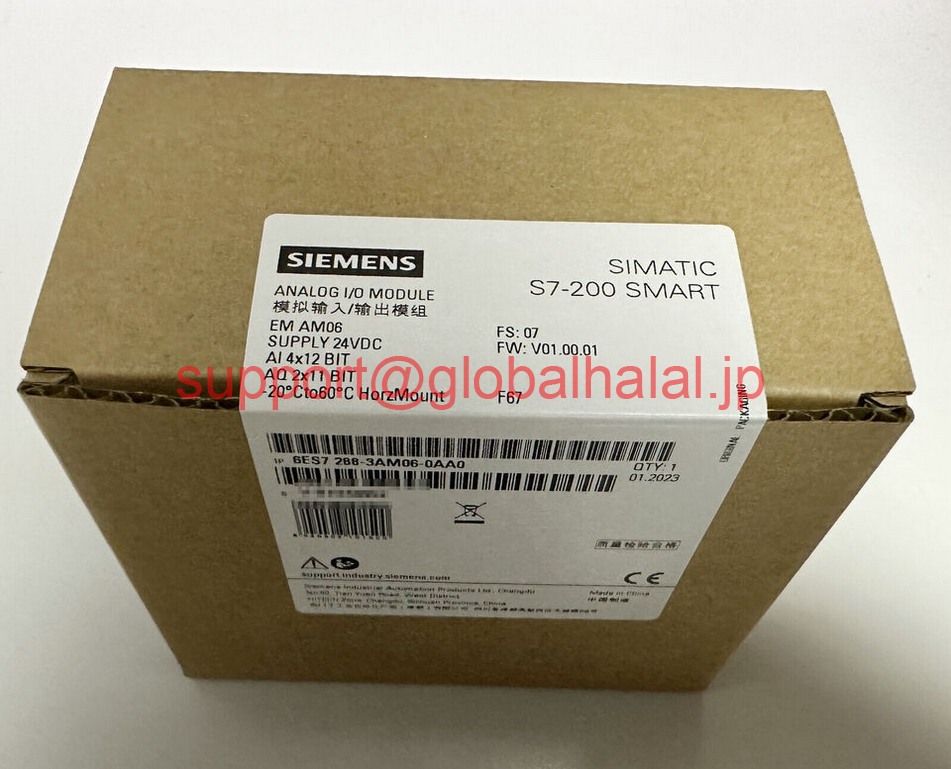 新品【東京発★適格請求書★代引可】6ES7288-3AM06-0AA0 Siemens analog module new 【６ヶ月保証】