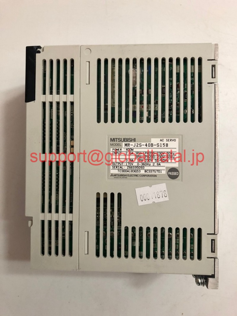 新品【東京発★適格請求書★代引可】1PC Mitsubishi MR-J2S-40B-S158 Servo Drive New 【６ヶ月保証】｜Global Halal Japan