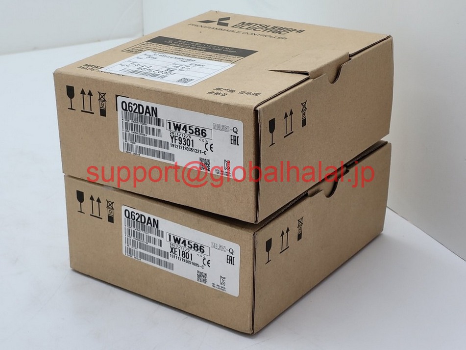 新品【東京発★適格請求書★代引可】Q62DAN Mitsubishi original PLC analog module 【６ヶ月保証】｜Global Halal Japan