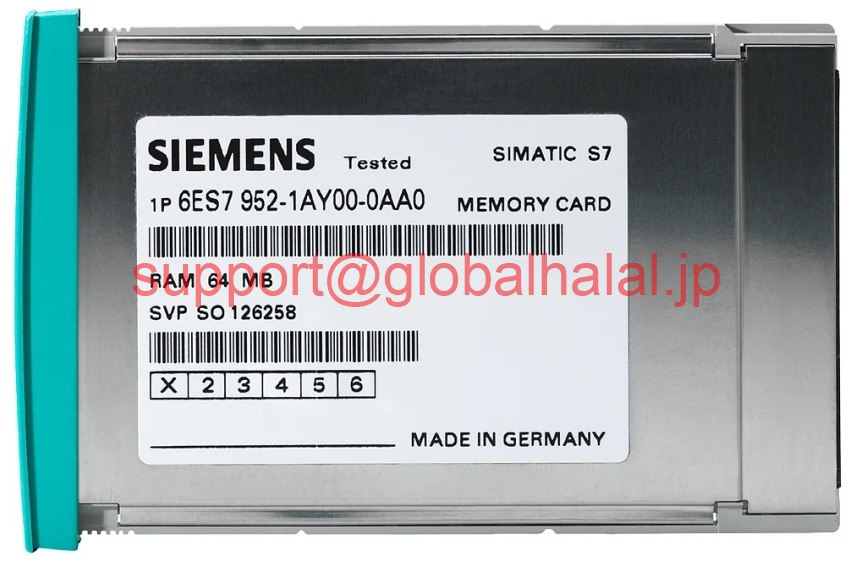 新品【東京発★適格請求書★代引可】Siemens | 6ES7952-0KF00-0AA0 |Memory Module - 64K (new) 【６ヶ月保証】｜Global Halal Japan