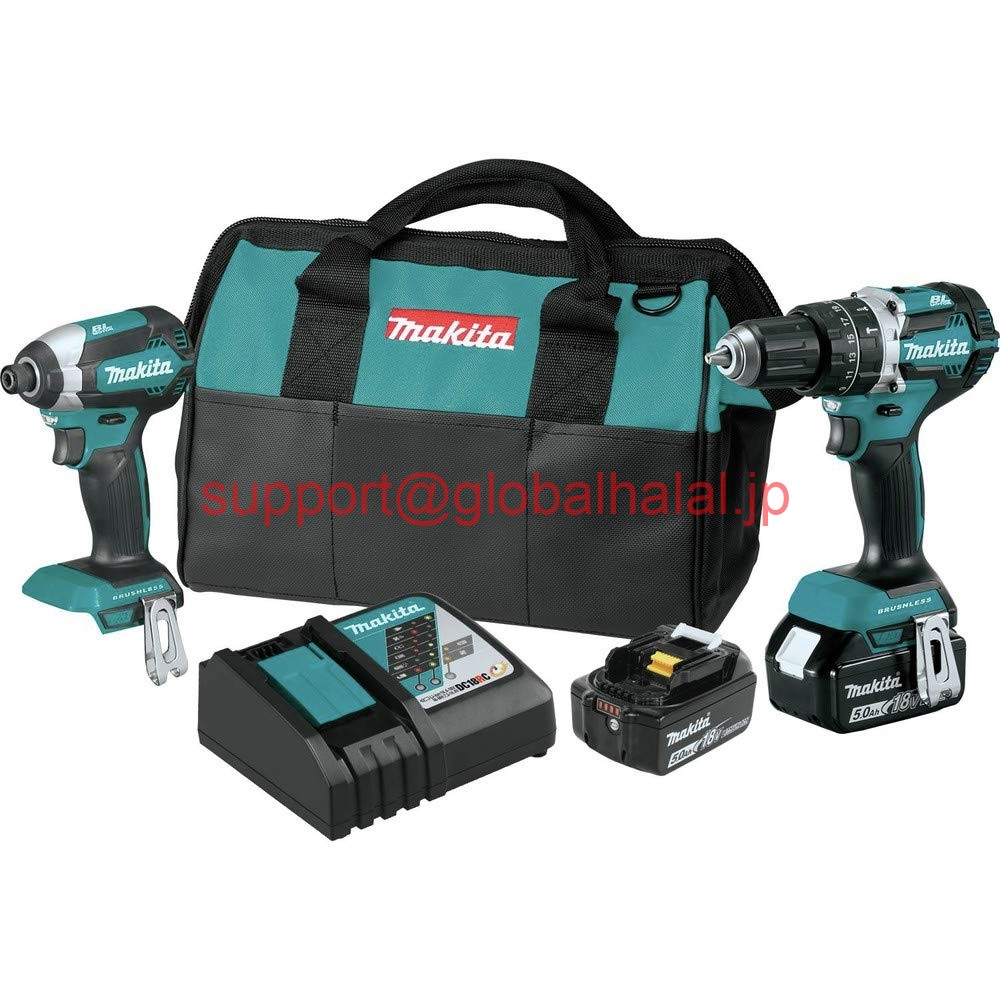 新品【東京発★適格請求書★代引可】Makita XT269T 18V LXT Lithium-Ion Brushless Cordless 2-Pc. Combo Kit 【６ヶ月保証】｜Global Halal Japan
