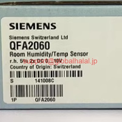 新品【日本の首都発★適当お願いごと書★代引可】SIEMENS QFA2060 Temperature\u0026Humidity Sensor 【６ヶ月言いはなつ】