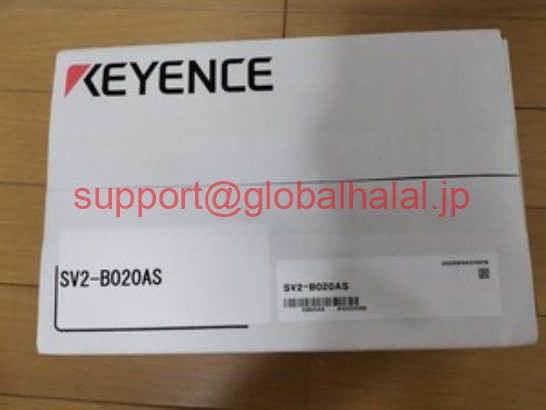 新品【東京発★適格請求書★代引可】KEYENCE SV2-B020AS ACサーボモータ ストレート軸 200W 電磁ブレーキ付 【6ヶ月保証】|Global Halal Japan