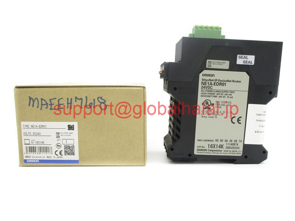 新品【東京発★適格請求書★代引可】OMRON オムロン NE1A-EDR01 ネットワークコントローラ 【６ヶ月保証】
