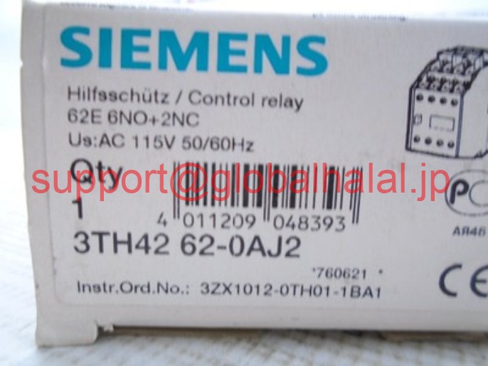 新品【東京発★適格請求書★代引可】SIEMENS 3TH4262-0AJ2 OR 【６ヶ月保証】