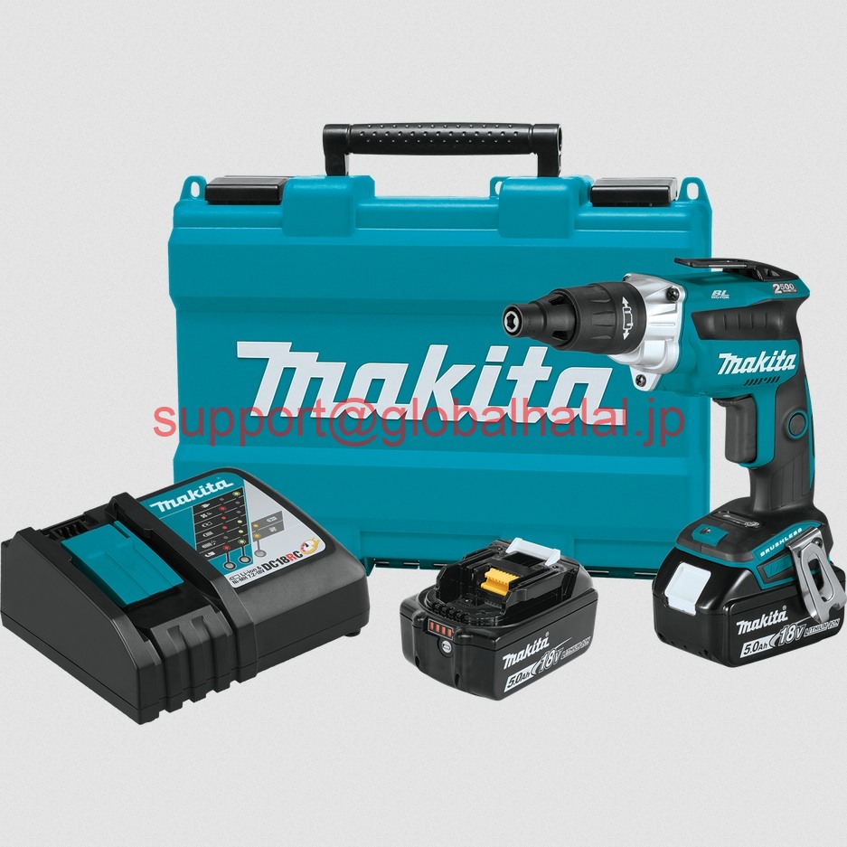 新品【東京発★適格請求書★代引可】Makita 18V Lxt Lithium-Ion Brushless Cordless 2500 Rpm Screwdriver Kit XSF05T 【６ヶ月保証】