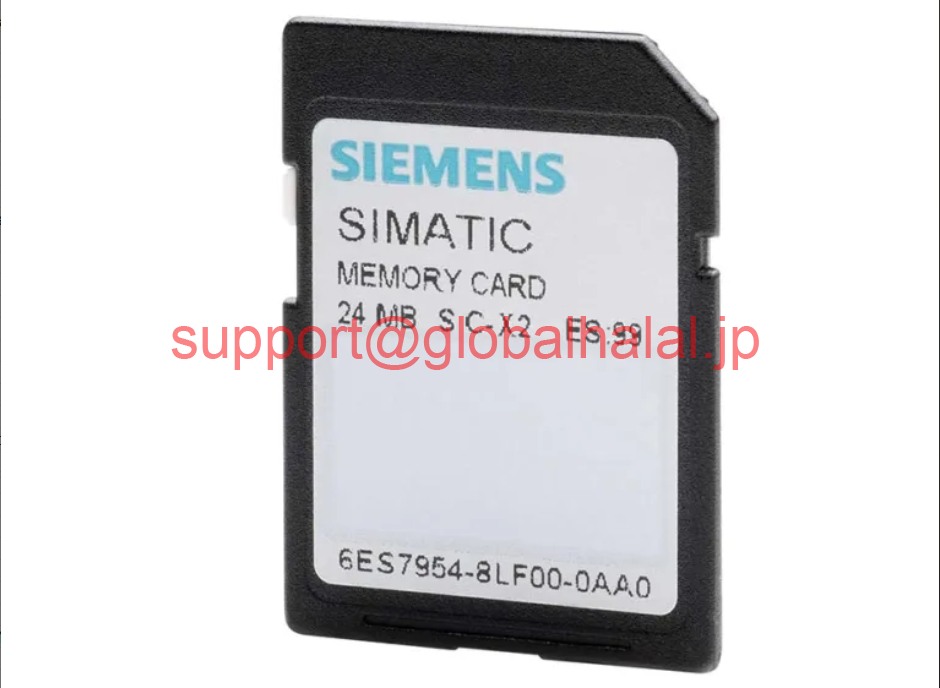 新品【東京発★適格請求書★代引可】Siemens 24MB memory card 6ES7954-8LF03-0AA0 【6ヶ月保証】|Global Halal Japan