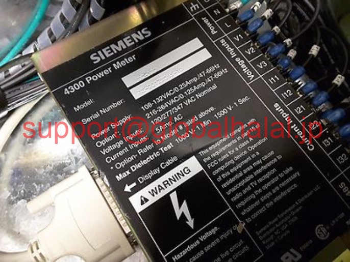 新品【東京発★適格請求書★代引可】Siemens 4300 Switchboard Meter NEW $350.00 【６ヶ月保証】
