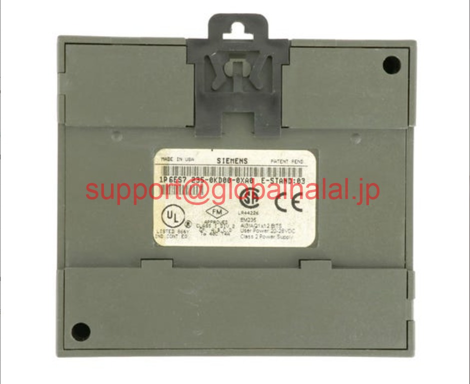新品【東京発★適格請求書★代引可】Siemens 6ES7 235-0KD00-0XA0 I/O Module 【６ヶ月保証】