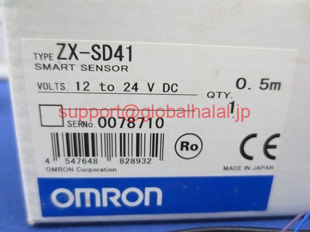 新品【東京発★適格請求書★代引可】OMRON ZX-SD41 スマートセンサ レーザ変位センサ 【６ヶ月保証】