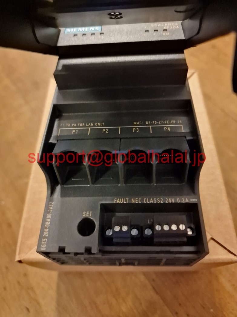 新品【日本の首都発★適当お願いごと書★代引可】6キーパー5 204-0BA00-2AF2 SIEMENS 6キーパー5204-0BA00-2AF2 XF204 Managed IE Switch Module 【６ヶ月引き請ける】 パソコン・周辺機器-その他