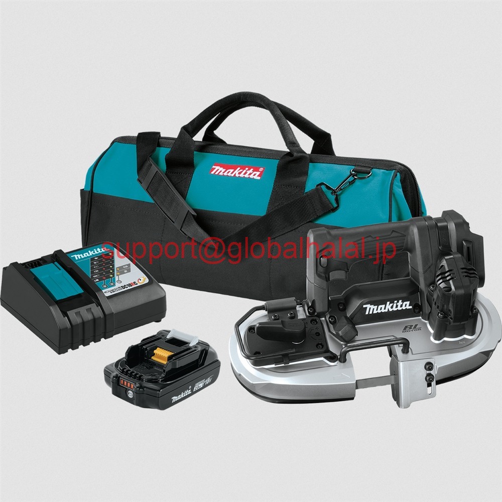 新品【東京発★適格請求書★代引可】Makita XBP05R1B 18V LXT Li-Ion 2 in. Sub-Compact Band Saw Kit (2 Ah) New 【６ヶ月保証】
