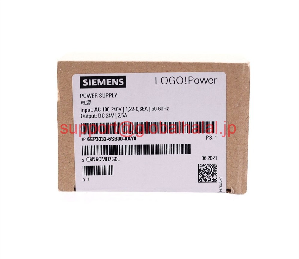 新品【東京発★適格請求書★代引可】Siemens plc 6EP3332-6SB00-0AY0 refurbished 【６ヶ月保証】｜Global Halal Japan