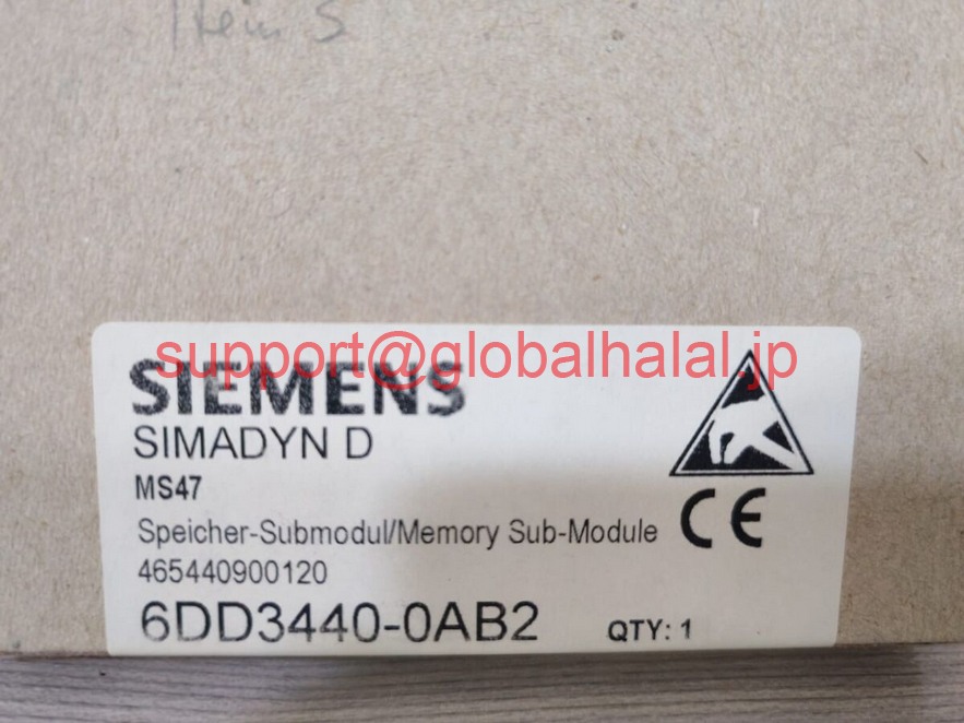 新品【東京発★適格請求書★代引可】Siemens| 6DD3440-0AB2| MS47 Memory Sub-Module (New) 【６ヶ月保証】