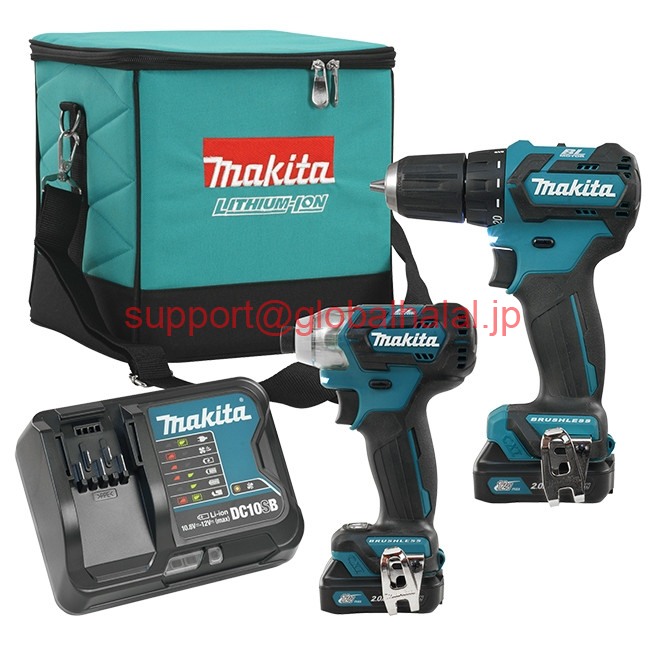 新品【日本の首都発★適当お願いごと書★代引可】MAKITA CANADA 12V MAX CXT 2 Tool Combo Kit 【６ヶ月引き請ける】 その他-パソコン・周辺機器