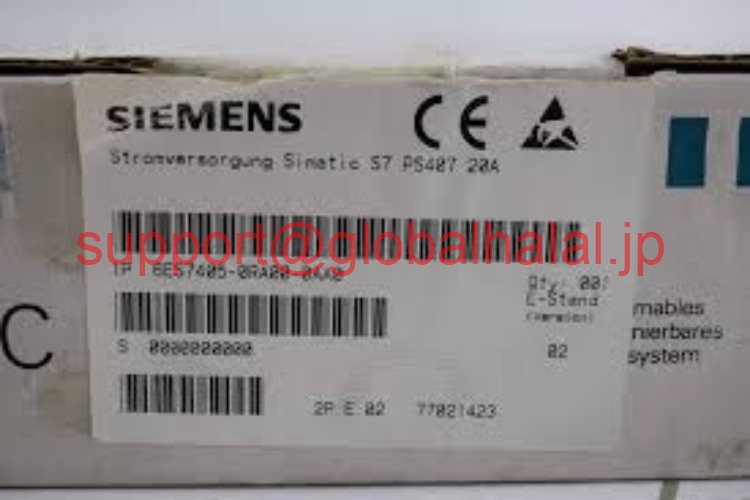 新品【東京発★適格請求書★代引可】Siemens Simatic S7, 6ES7405-0RA00-0AA0 Stromversorgung 6ES7 405-0RA00-0AA0 NEU 【6ヶ月保証】|Global Halal Japan