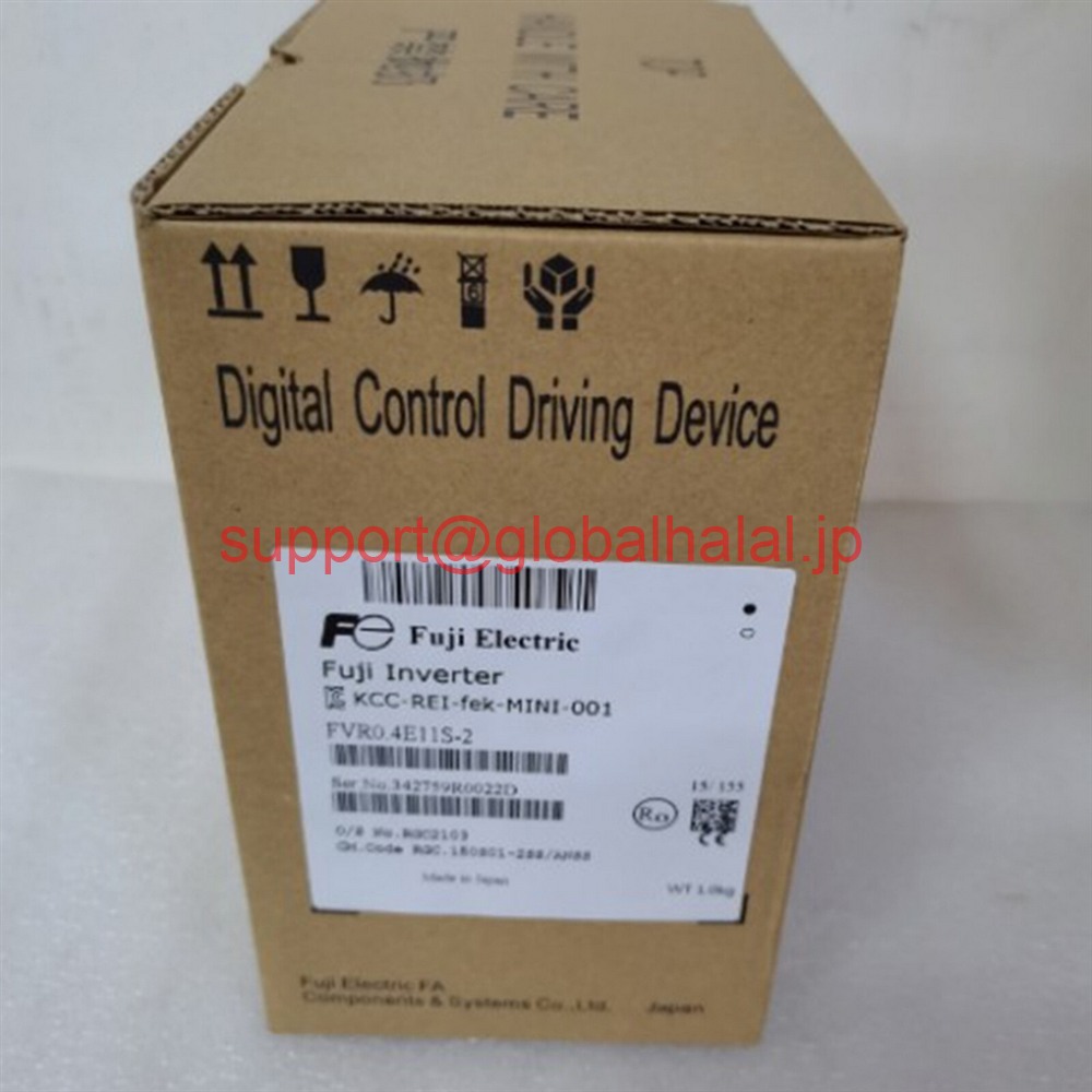 新品【東京発★適格請求書★代引可】富士電機 インバータ FVR0.4E11S-2 【6ヶ月保証】|Global Halal Japan