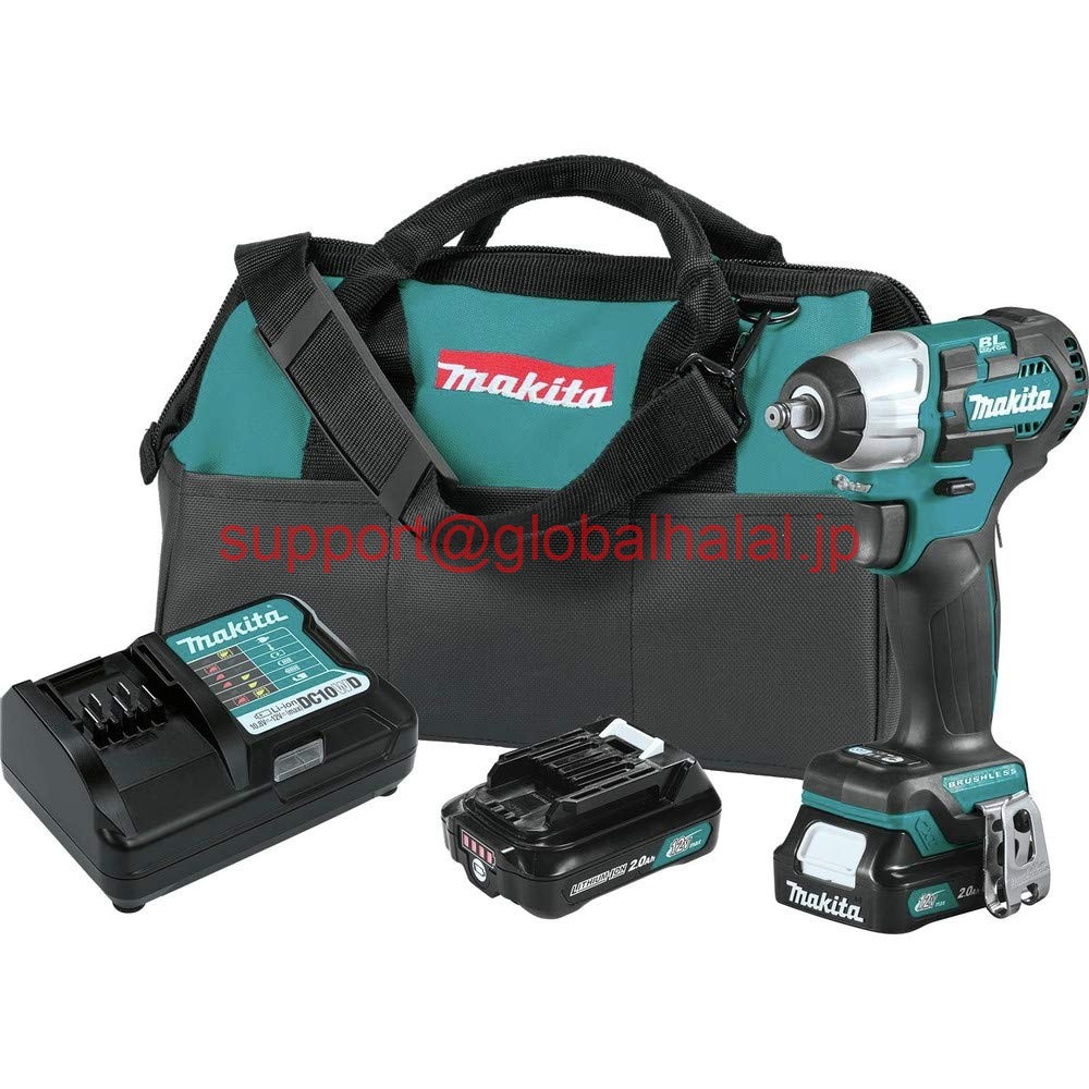 新品【東京発★適格請求書★代引可】Makita WT05R1 12V max CXT Lithium?Ion Brushless Cordless 3/8"" Sq. Drive Impact W 【6ヶ月保証】|Global Halal Japan